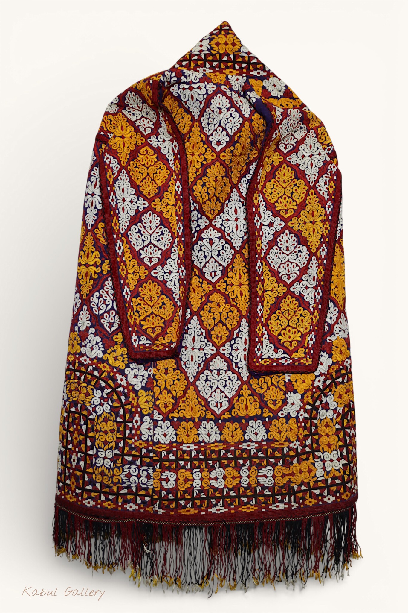 antik Orient Turkmenische Nomaden frauen Chirpy Mantel khalat afghan uzbek kleid afghanistan hand bestickte kostüm Chapan Paranja  Nr.26C