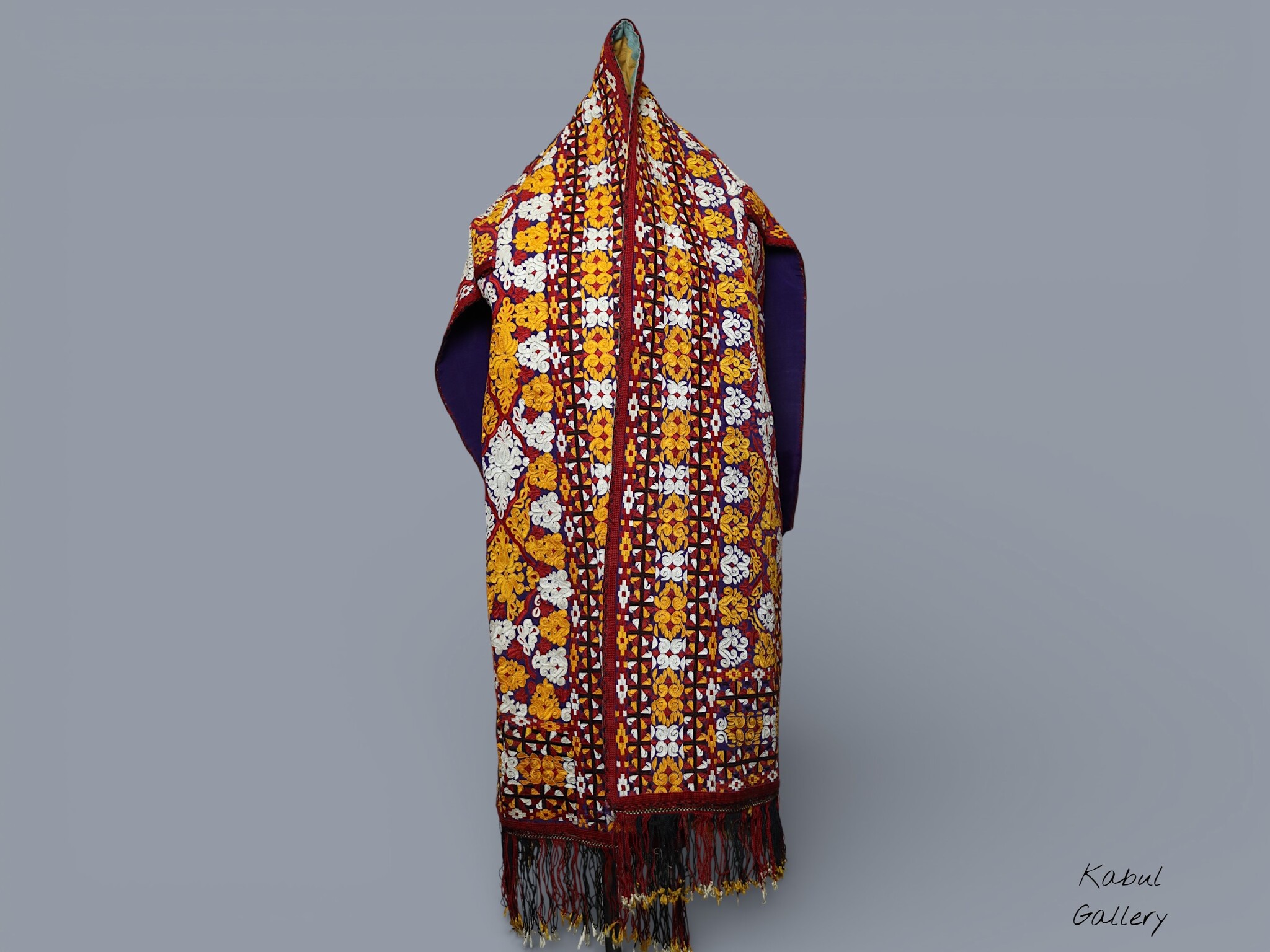 antik Orient Turkmenische Nomaden frauen Chirpy Mantel khalat afghan uzbek kleid afghanistan hand bestickte kostüm Chapan Paranja  Nr.26C