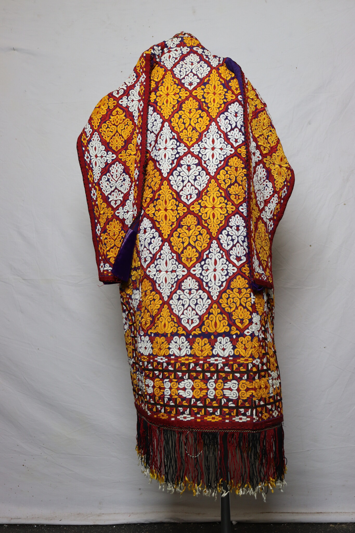 antik Orient Turkmenische Nomaden frauen Chirpy Mantel khalat afghan uzbek kleid afghanistan hand bestickte kostüm Chapan Paranja  Nr.26C