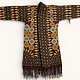 antique silk hand embroidered nomadic Turkmen Uzbek Afghan Ethnic Chapan coat Chirpy Turkmen Tekke Chyrpy Paranja  26D