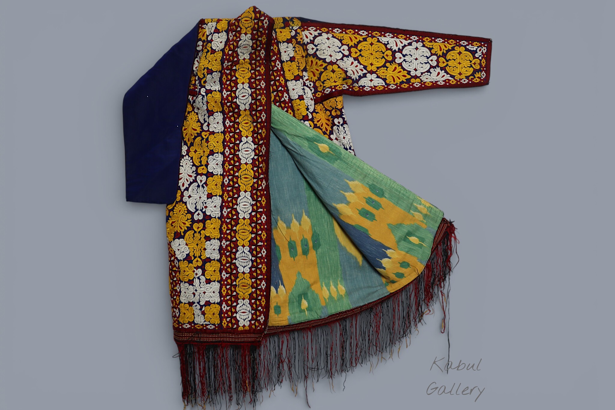 antik Orient Turkmenische Nomaden frauen Chirpy Mantel khalat afghan uzbek kleid afghanistan hand bestickte kostüm Chapan Paranja  Nr.26E