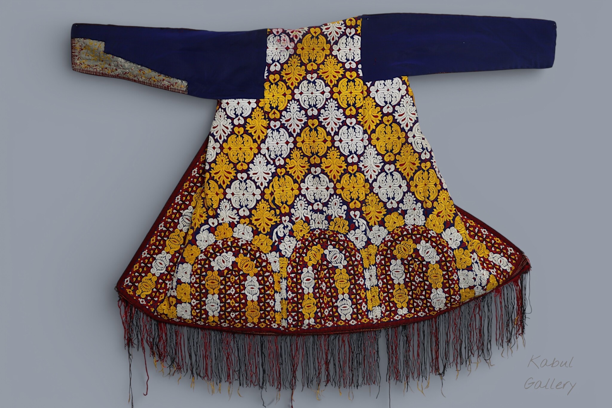 antik Orient Turkmenische Nomaden frauen Chirpy Mantel khalat afghan uzbek kleid afghanistan hand bestickte kostüm Chapan Paranja  Nr.26E