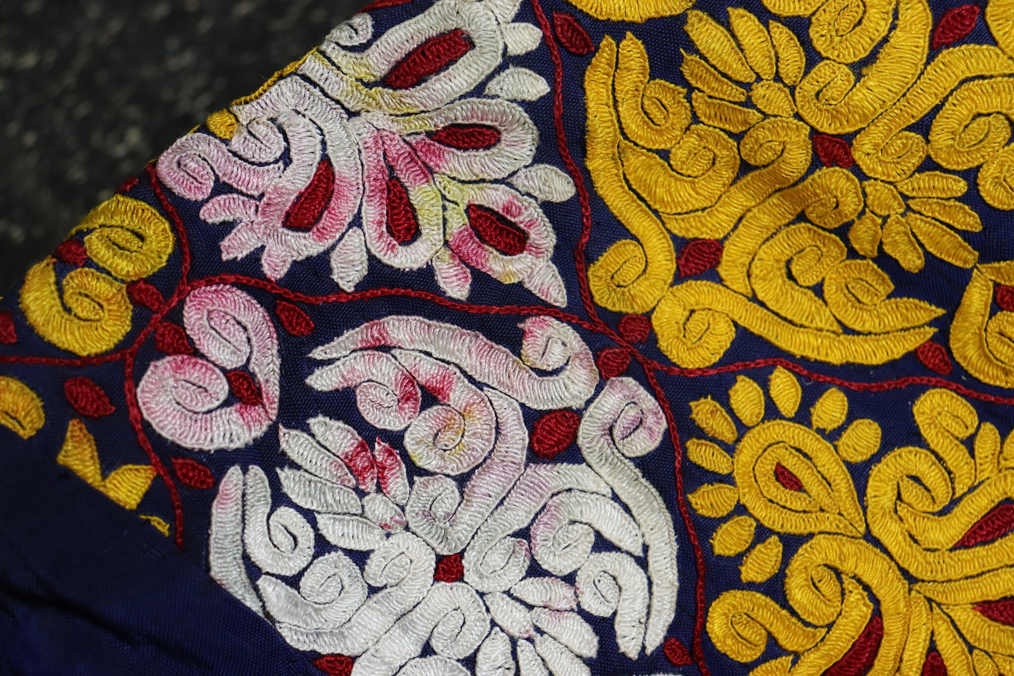 antique silk hand embroidered nomadic Turkmen Uzbek Afghan Ethnic Chapan coat Chirpy Turkmen Tekke Chyrpy Paranja  26E