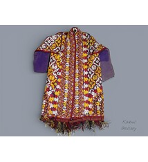 antik Orient Turkmenische Nomaden frauen Chirpy Mantel khalat afghan uzbek kleid afghanistan hand bestickte kostüm Chapan Paranja  Nr.26G
