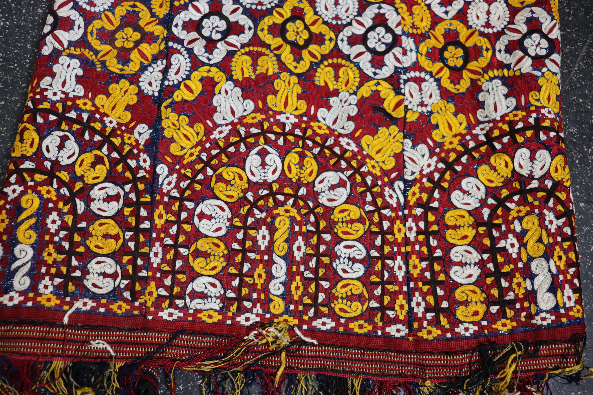 antik Orient Turkmenische Nomaden frauen Chirpy Mantel khalat afghan uzbek kleid afghanistan hand bestickte kostüm Chapan Paranja  Nr.26G