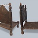 antique  cedar wood Low Chair from Nuristan Afghanistan / Swat Valley-Pakistan No-HH26