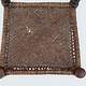 antique  cedar wood Low Chair from Nuristan Afghanistan / Swat Valley-Pakistan No-HH26