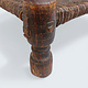 antik orient Nuristan Holz Stuhl aus Nuristan Afghanistan / Pakistan Swat-valley Nr-HH26