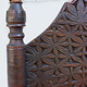 antik orient Nuristan Holz Stuhl aus Nuristan Afghanistan / Pakistan Swat-valley Nr-HH26