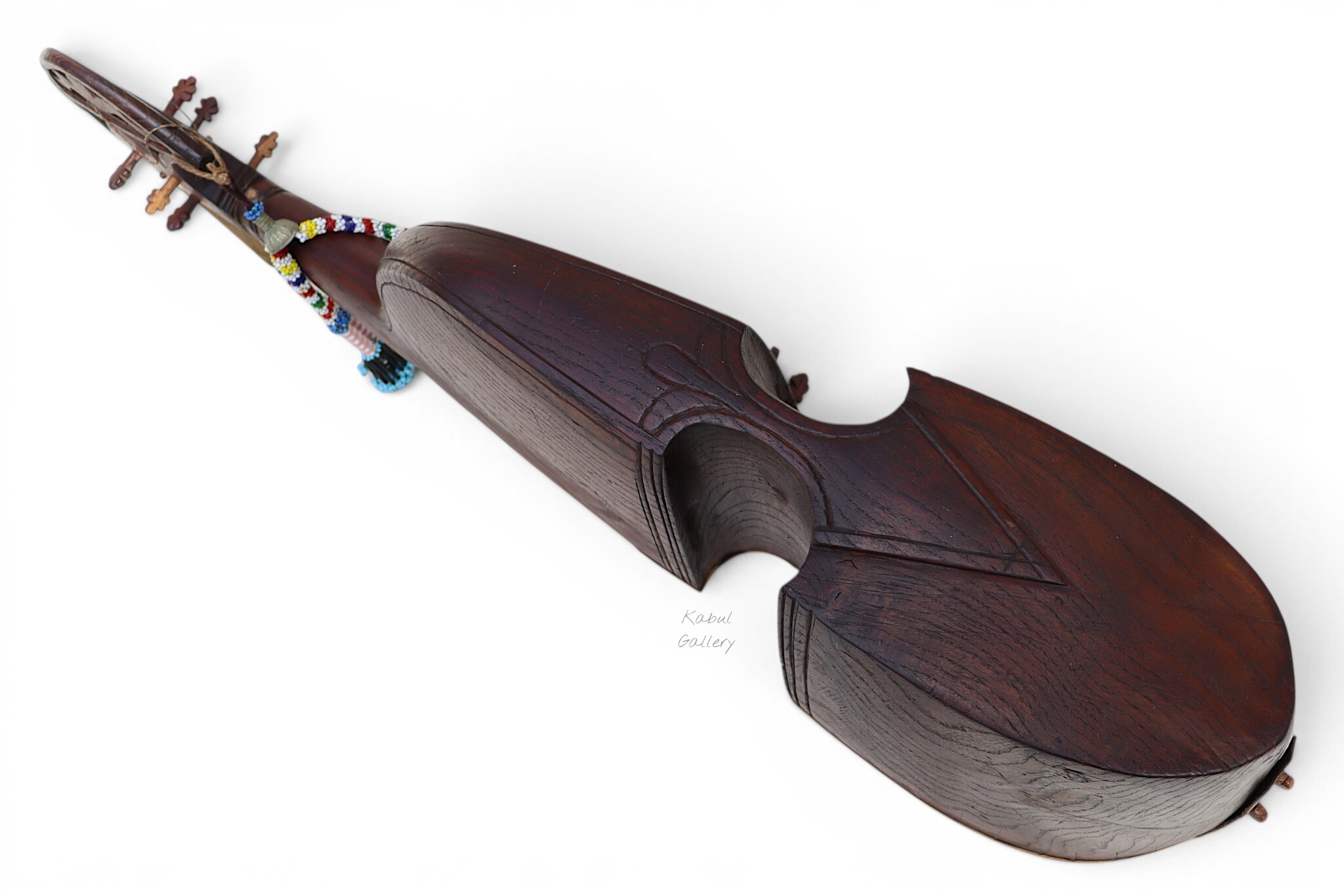 antique traditional folk musical instrument Afghanistan Rubab rabab HH26A