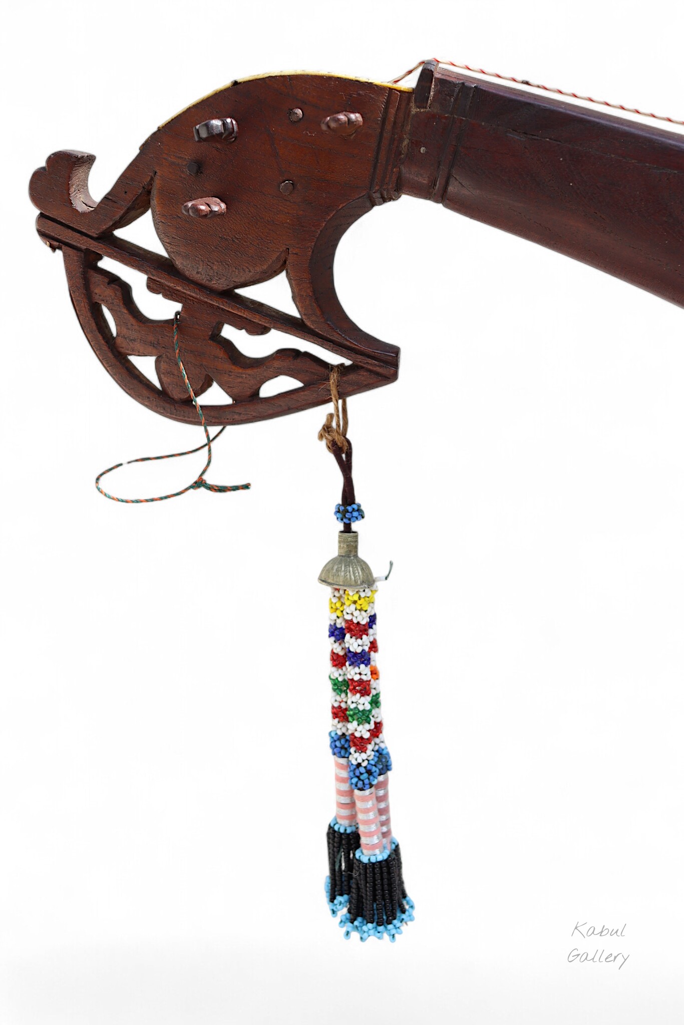 antique traditional folk musical instrument Afghanistan Rubab rabab HH26A