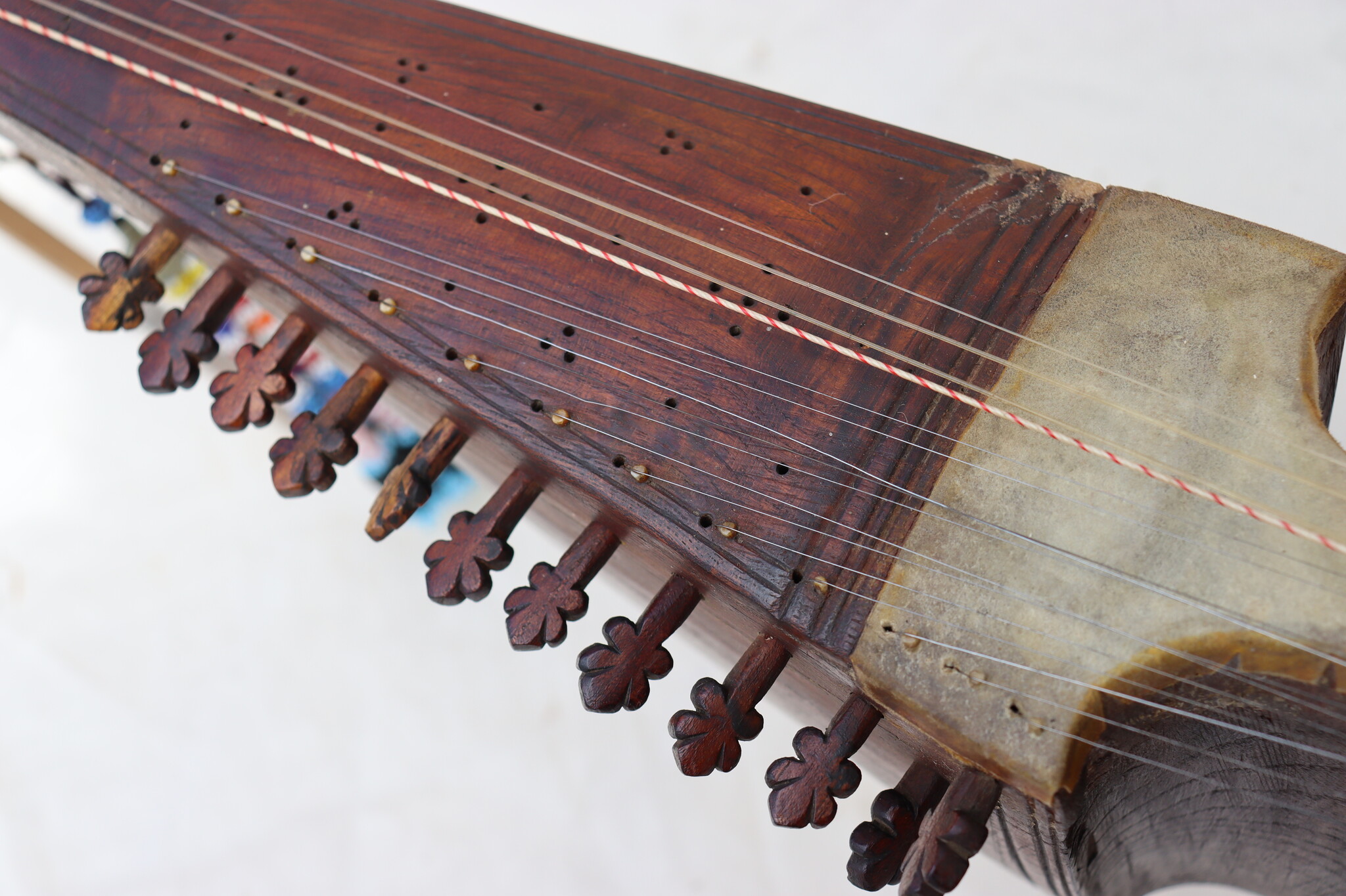 antique traditional folk musical instrument Afghanistan Rubab rabab HH26A