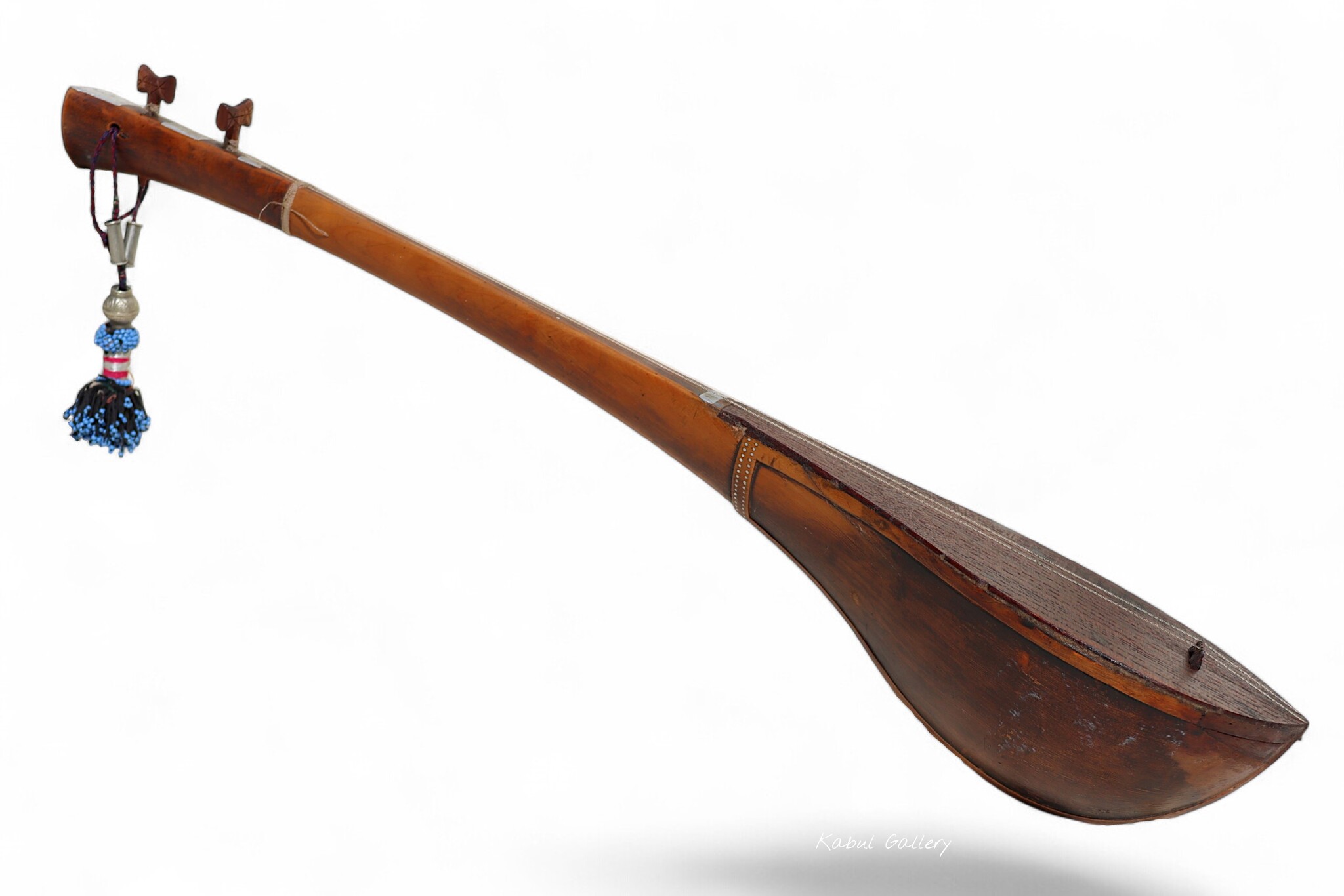 Antique handmade afghan folk music instrument Dotar dutar Afghan dambora Dombra from Afghanaistan No:KL