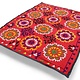 200x155 cm hand bestickte  Suzani Stickerei aus Uzbekistan  Nr:UZ26/ 1
