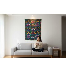 217x160  cm hand bestickte  Suzani Stickerei aus Uzbekistan  Nr:UZ26/ 4