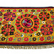 195x140  cm hand bestickte  Suzani Stickerei aus Uzbekistan  Nr:UZ26/ -5