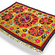 195x140  cm hand bestickte  Suzani Stickerei aus Uzbekistan  Nr:UZ26/ -5