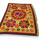 195x140  cm hand bestickte  Suzani Stickerei aus Uzbekistan  Nr:UZ26/ -5