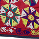 195x177  cm Hand Embroidered suzani from Uzbekistan.Tablecloth, Wall hanging, Bedspread,Bedcover No. UZ26/ 6
