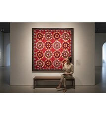 200x195  cm hand bestickte  Suzani Stickerei aus Uzbekistan  Nr:UZ26/ 7