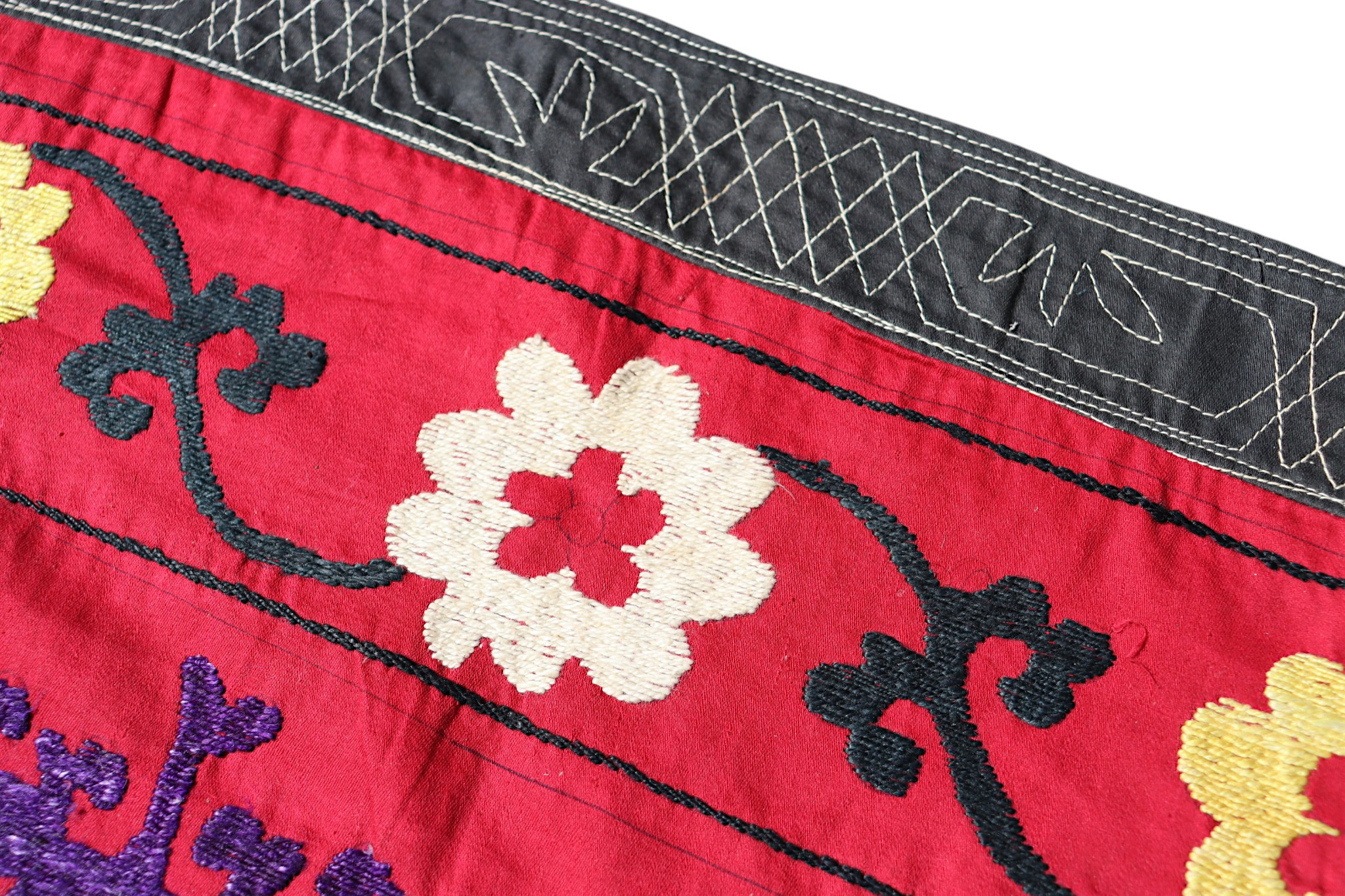 200x155  cm Hand Embroidered suzani from Uzbekistan.Tablecloth, Wall hanging, Bedspread,Bedcover No. UZ26/ 10