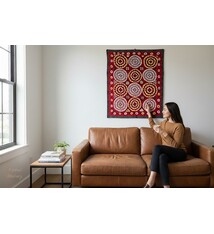 200x155 cm hand bestickte  Suzani Stickerei aus Uzbekistan  Nr:UZ26/ 10