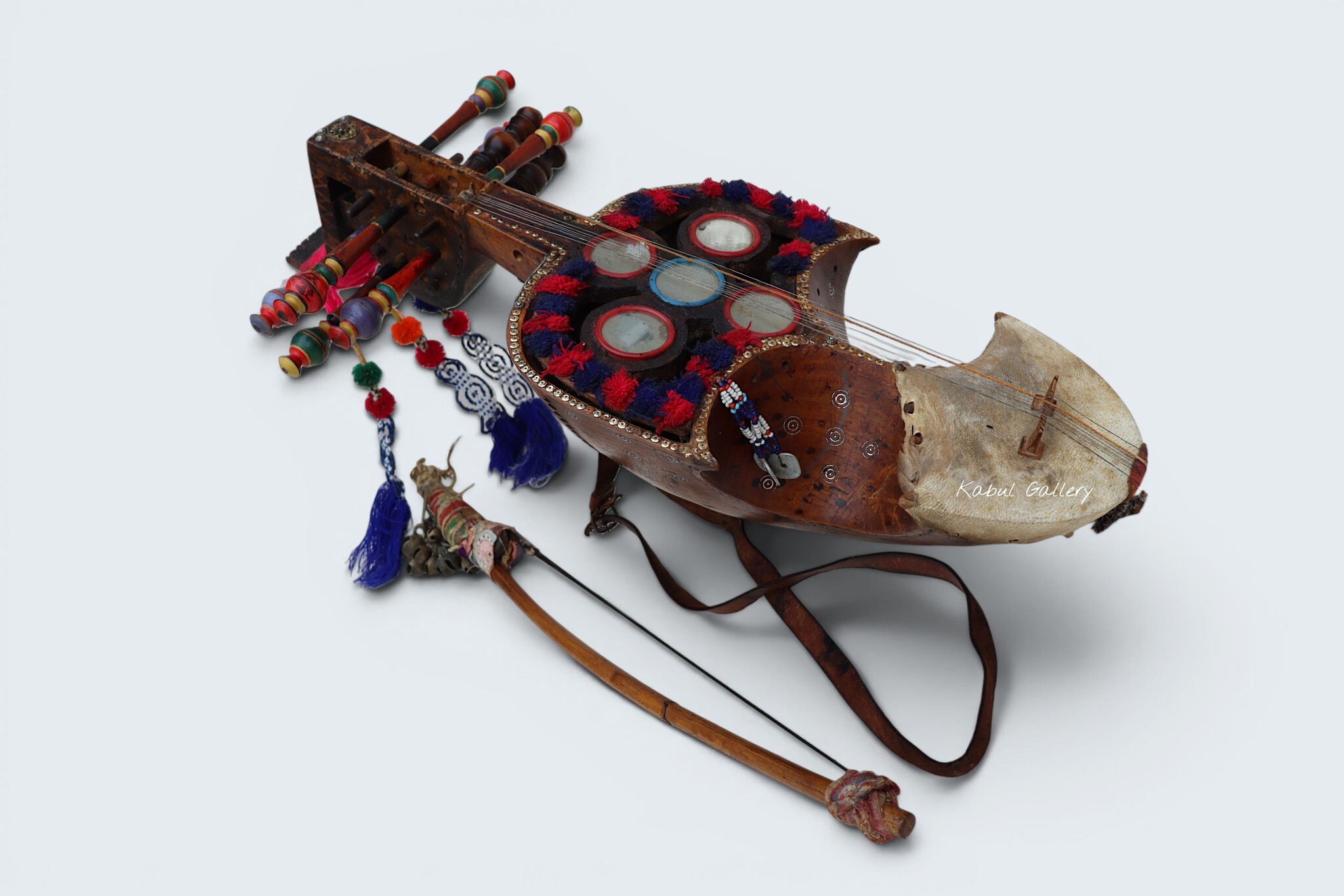 exotic musical instrument India Belutschistan afghanistan and pakistan Sarinda Ghichak 26/A