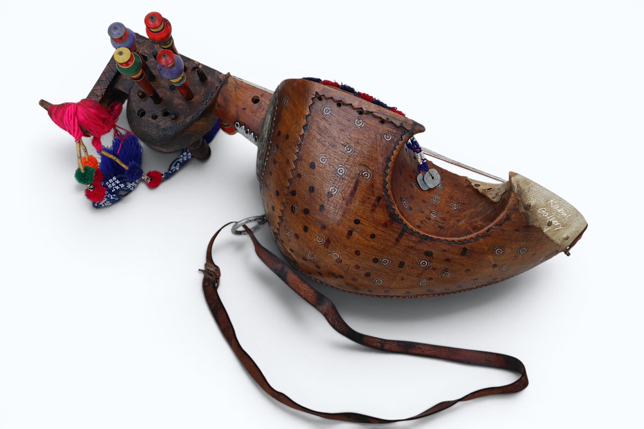 exotic musical instrument India Belutschistan afghanistan and pakistan Sarinda Ghichak 26/A
