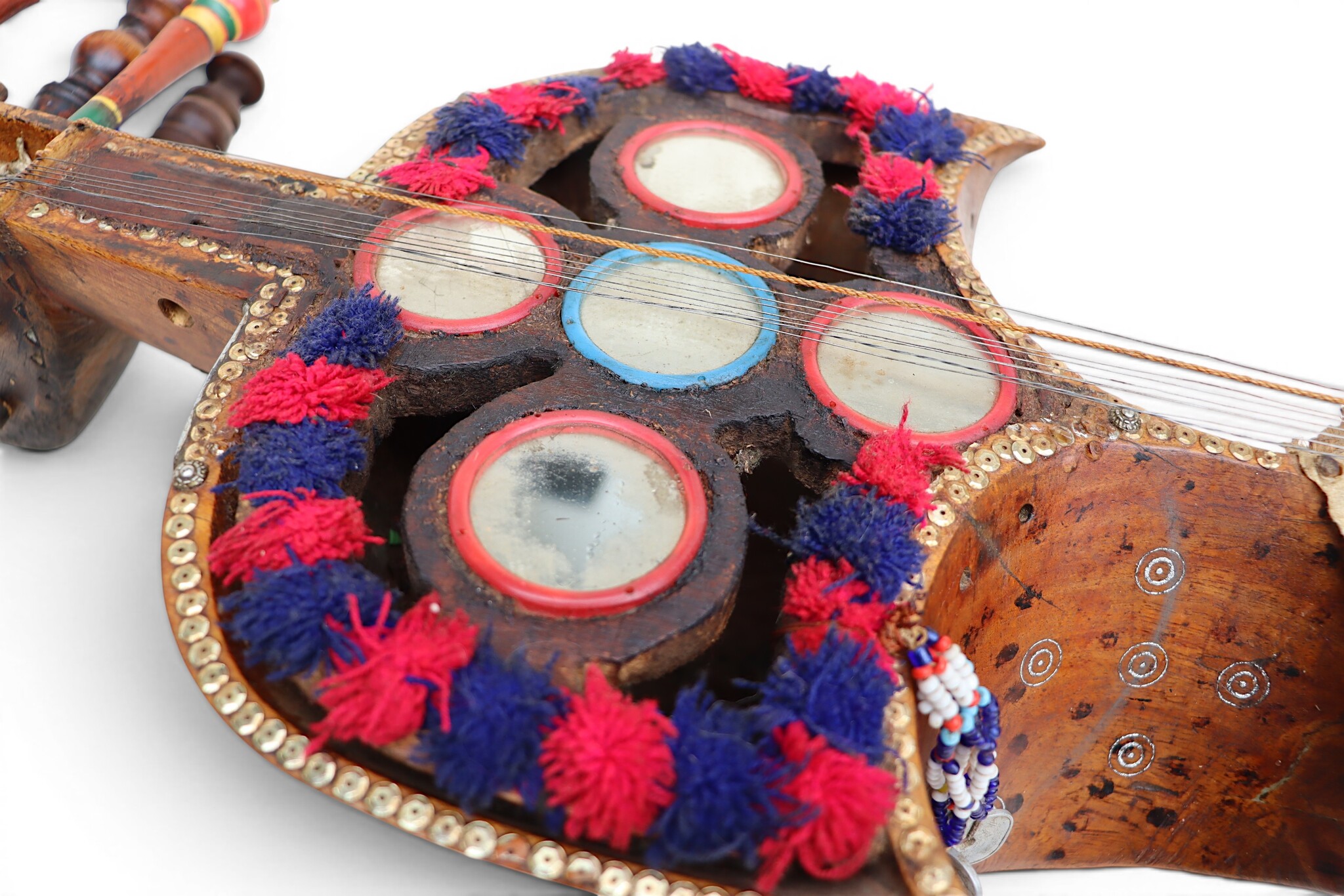 exotic musical instrument India Belutschistan afghanistan and pakistan Sarinda Ghichak 26/A