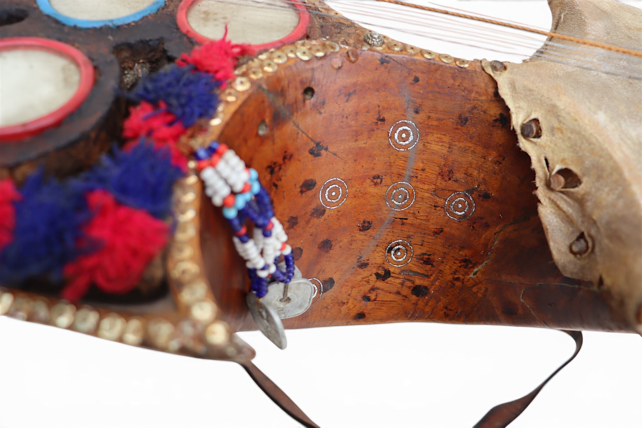 Antik Afghan musikinstrumen Ghichak 26/A