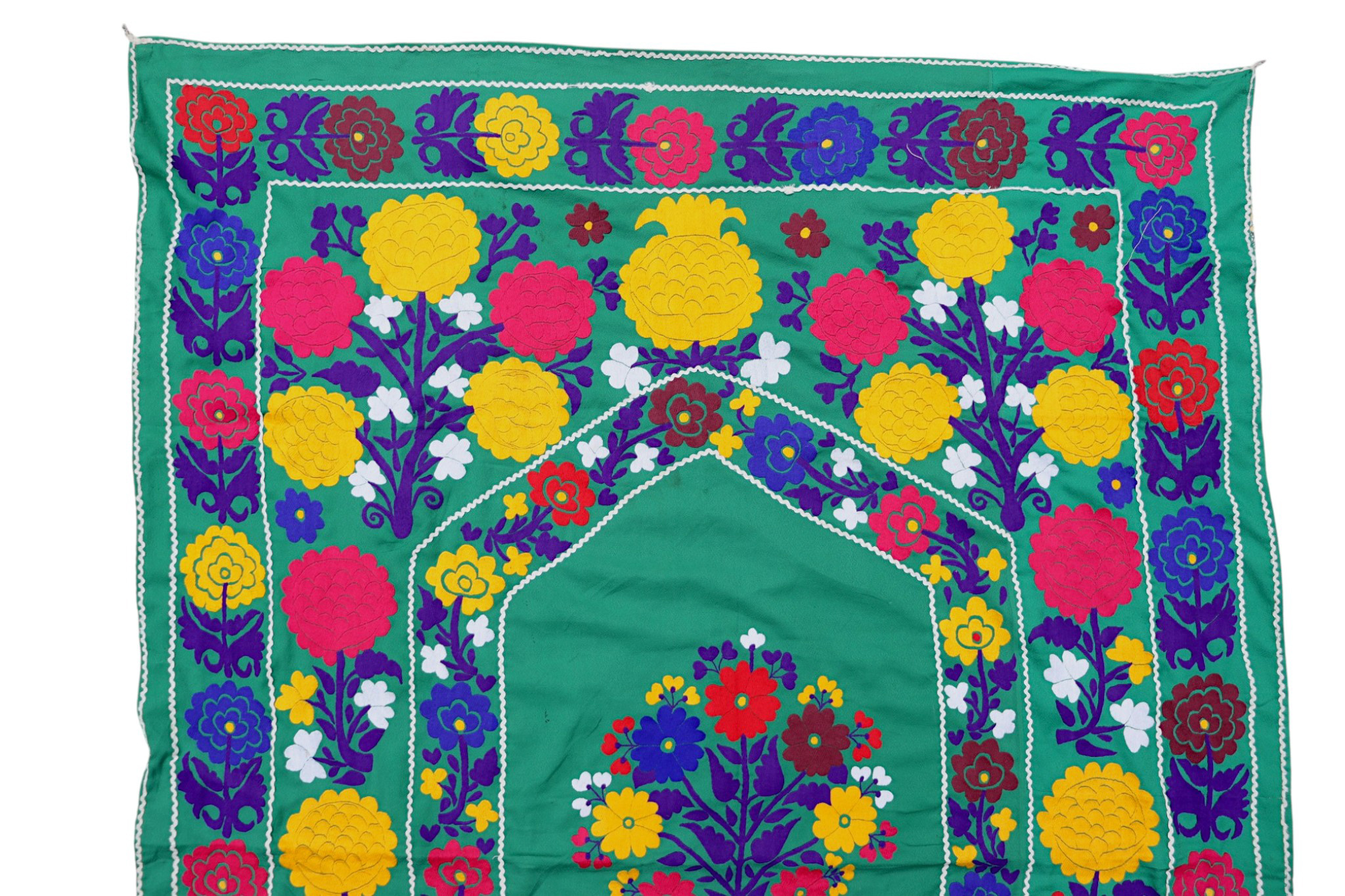 cm Hand Embroidered suzani from Uzbekistan.Tablecloth, Wall hanging, Bedspread,Bedcover No. UZ26/ - Copy
