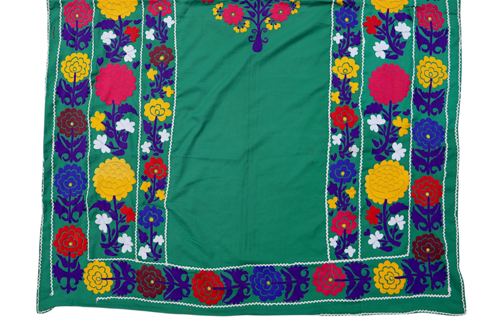 cm Hand Embroidered suzani from Uzbekistan.Tablecloth, Wall hanging, Bedspread,Bedcover No. UZ26/ - Copy