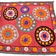 202x190  cm Hand Embroidered suzani from Uzbekistan.Tablecloth, Wall hanging, Bedspread,Bedcover No. UZ26/ - 12
