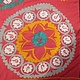 202x190  cm Hand Embroidered suzani from Uzbekistan.Tablecloth, Wall hanging, Bedspread,Bedcover No. UZ26/ - 12