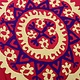 185x180  cm Hand Embroidered suzani from Uzbekistan.Tablecloth, Wall hanging, Bedspread,Bedcover No. UZ26/ 14