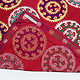 185x180  cm Hand Embroidered suzani from Uzbekistan.Tablecloth, Wall hanging, Bedspread,Bedcover No. UZ26/ 14