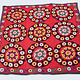 215x205  cm hand bestickte  Suzani Stickerei aus Uzbekistan  Nr:UZ26/15
