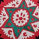 215x205  cm Hand Embroidered suzani from Uzbekistan.Tablecloth, Wall hanging, Bedspread,Bedcover No. UZ26/15