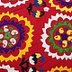 188x180  cm Hand Embroidered suzani from Uzbekistan.Tablecloth, Wall hanging, Bedspread,Bedcover No. UZ26/16