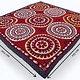 202x195  cm Hand Embroidered suzani from Uzbekistan.Tablecloth, Wall hanging, Bedspread,Bedcover No. UZ26/18
