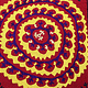 202x195  cm Hand Embroidered suzani from Uzbekistan.Tablecloth, Wall hanging, Bedspread,Bedcover No. UZ26/18