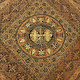 220x205 silk hand embroidered Bed coverlet bedspread sofa cover 26/19