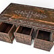 110x58 cm coffee table chest table with drawers 23