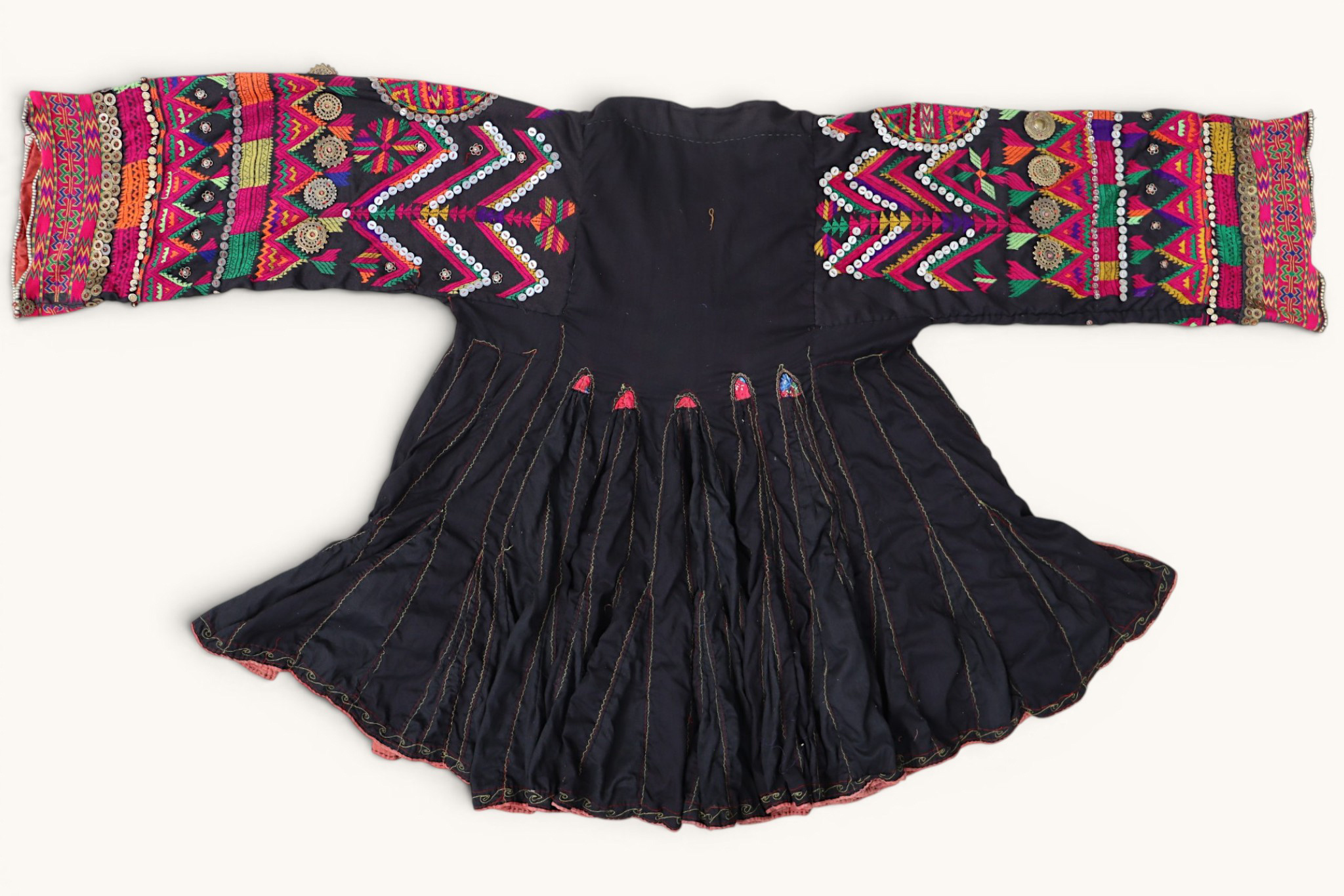 antik Frauen Hochzeit Kleid  aus Afghanistan Nuristan kohistan Jumlo Nr-WL26/B
