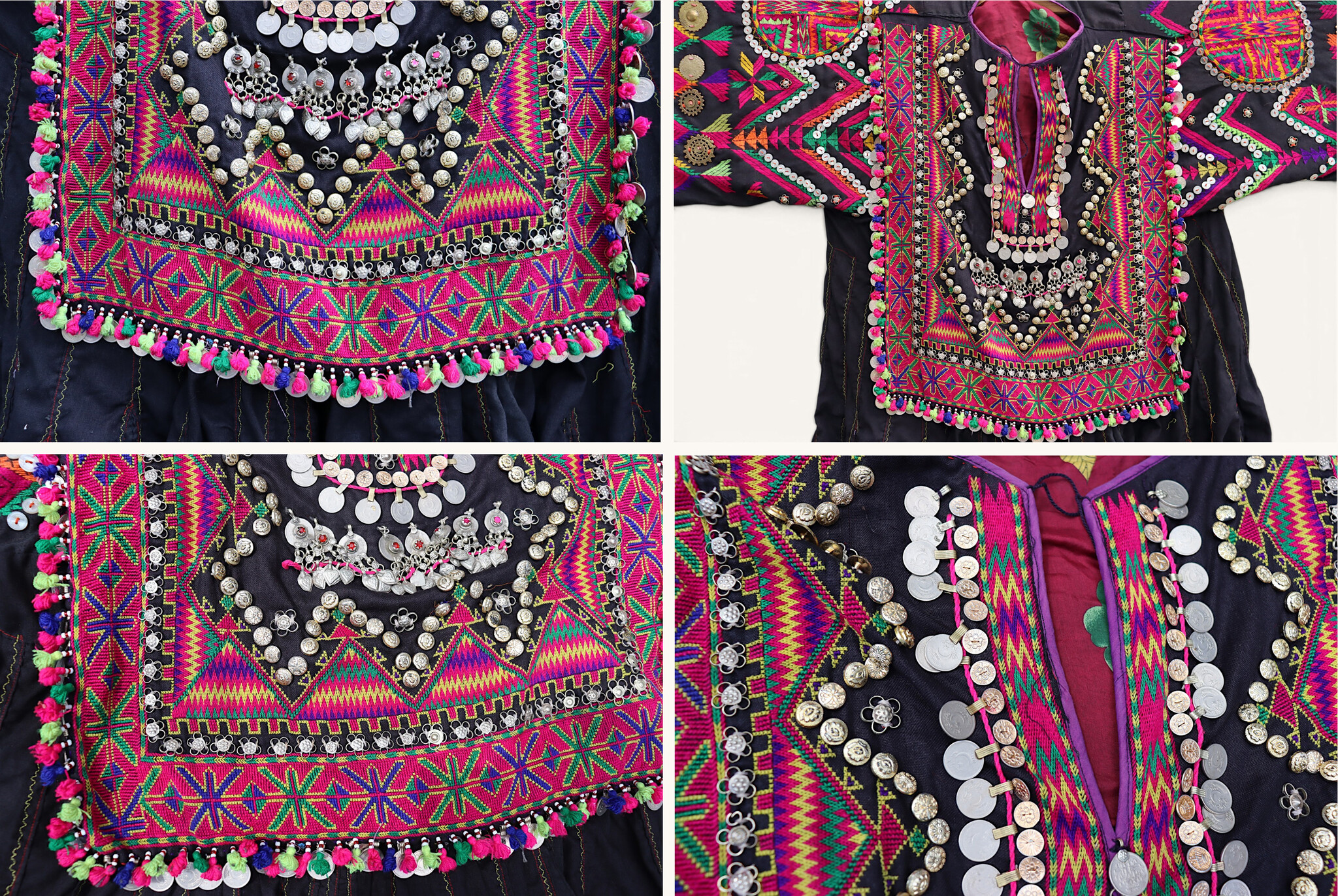 antik Frauen Hochzeit Kleid  aus Afghanistan Nuristan kohistan Jumlo Nr-WL26/B