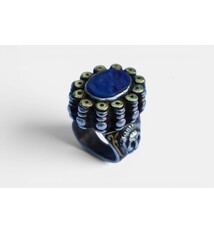 Turkmenische Lapis Lazli Siegel Ring  Nr: 478