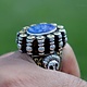 Turkmenische Lapis Lazli Siegel Ring  Nr: 478
