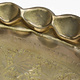 ottoman orient Islamic ottoman Hammer Engraved Brass table Tray Syria Morocco, Egypt india  Oval 115x74 cm