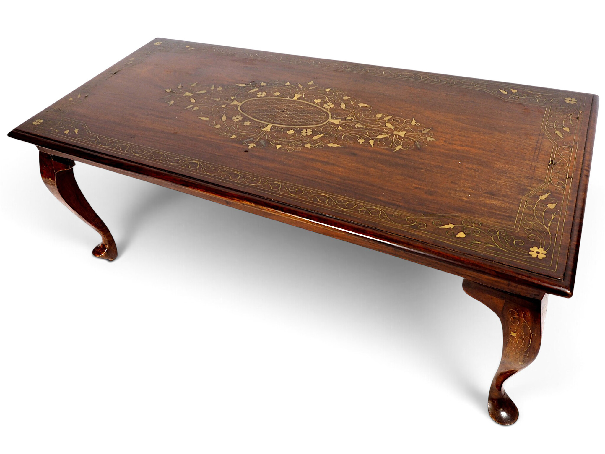 luxurious orient teak Savonarola   table - Pakistan
