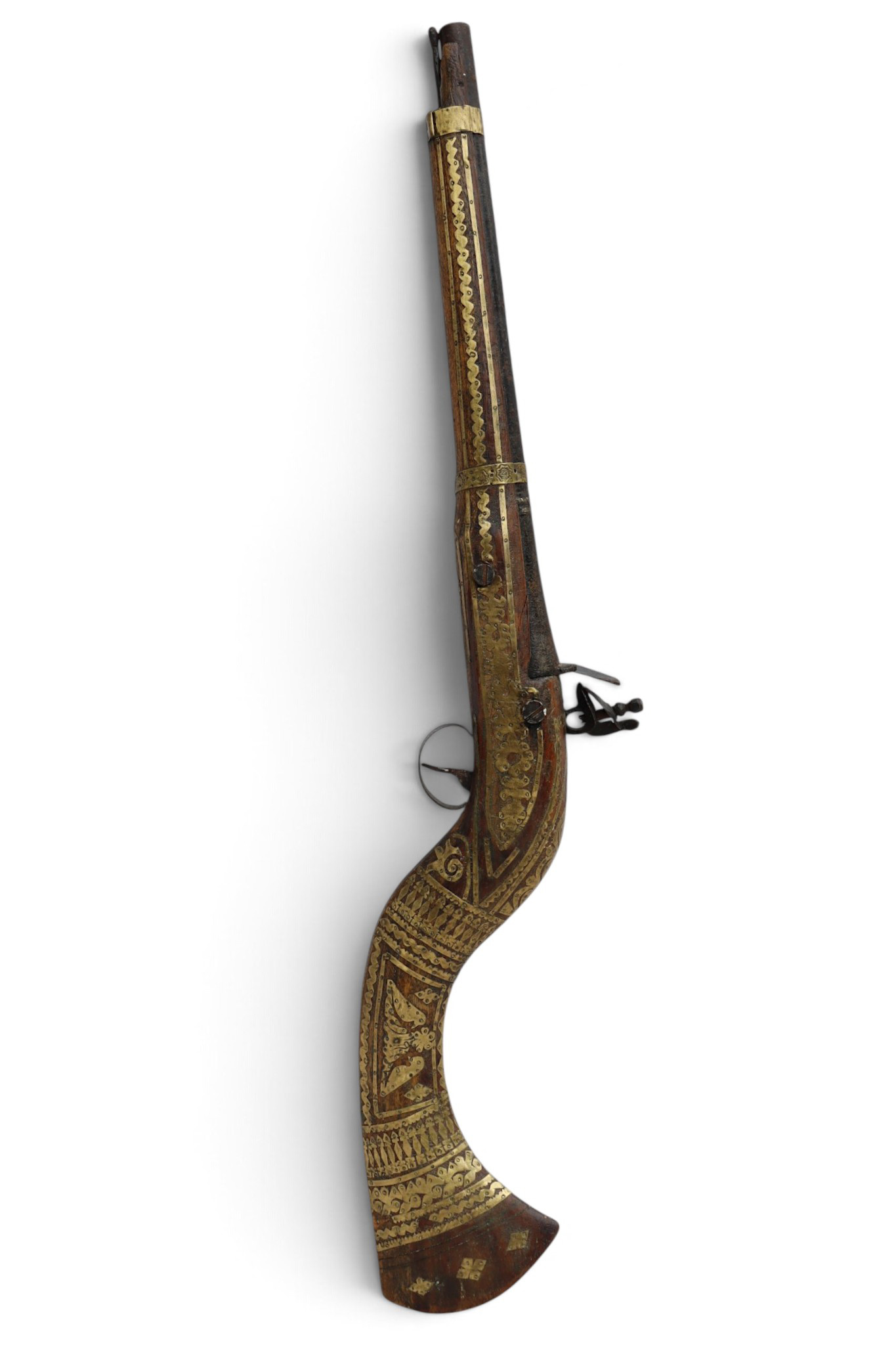 A short flintlock rifle (Djezail), Afganistan, 20th century No: 26A